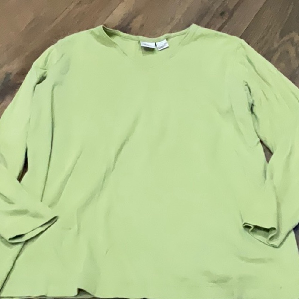 Maternity Light Green Long Sleeve Top